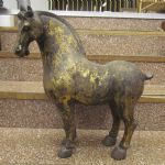 713 2323 HORSE SCULPTURE